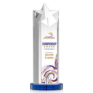 Berkeley VividPrint™ Award on Condor Base - Blue