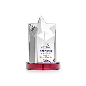 Berkeley VividPrint™ Award on Condor Base - Red