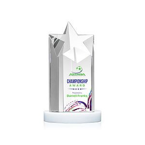Berkeley VividPrint™ Award on Condor Base - White
