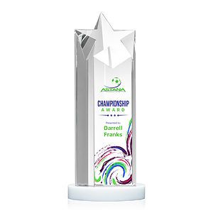 Berkeley VividPrint™ Award on Condor Base - White