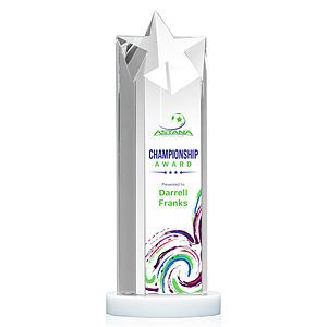 Berkeley VividPrint™ Award on Condor Base - White