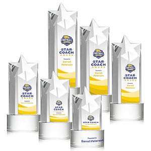 Berkeley VividPrint™ Award on Marvel Base - Clear