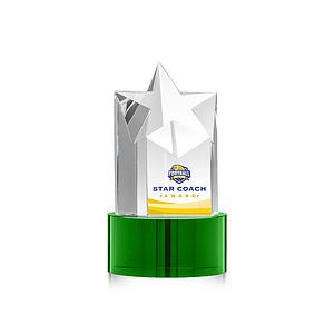 Berkeley VividPrint™ Award on Marvel Base - Green