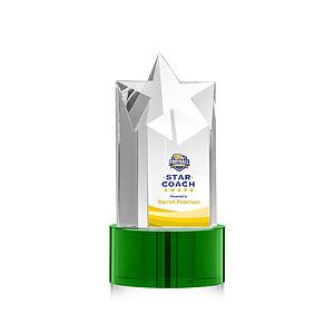 Berkeley VividPrint™ Award on Marvel Base - Green