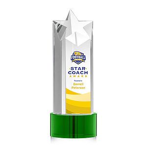 Berkeley VividPrint™ Award on Marvel Base - Green