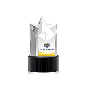 Berkeley VividPrint™ Award on Marvel Base - Black