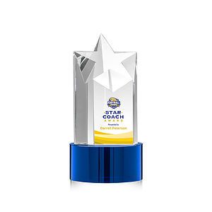 Berkeley VividPrint™ Award on Marvel Base - Blue