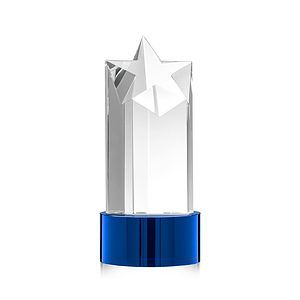 Berkeley VividPrint™ Award on Marvel Base - Blue