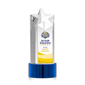 Berkeley VividPrint™ Award on Marvel Base - Blue