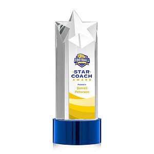 Berkeley VividPrint™ Award on Marvel Base - Blue