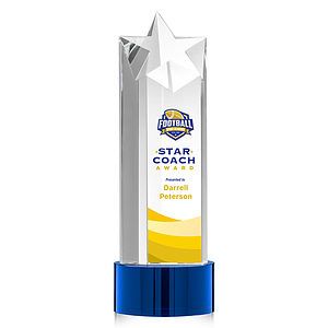 Berkeley VividPrint™ Award on Marvel Base - Blue
