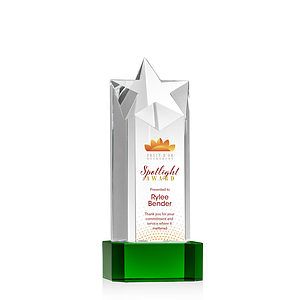 Berkeley VividPrint™ Award on Padova Base - Green
