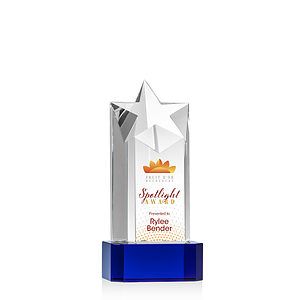 Berkeley VividPrint™ Award on Padova Base - Blue