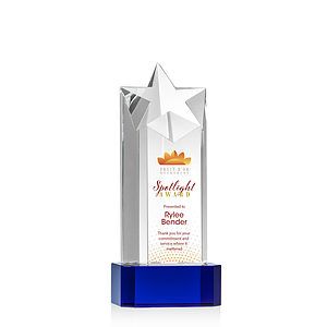 Berkeley VividPrint™ Award on Padova Base - Blue