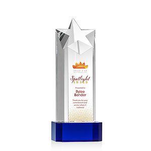 Berkeley VividPrint™ Award on Padova Base - Blue