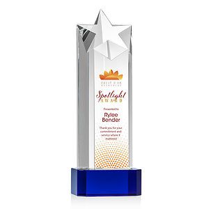 Berkeley VividPrint™ Award on Padova Base - Blue