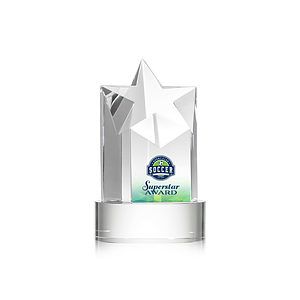 Berkeley VividPrint™ Award on Stanrich Base - Clear