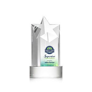 Berkeley VividPrint™ Award on Stanrich Base - Clear