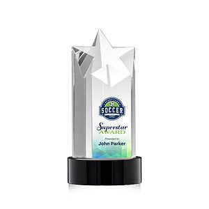 Berkeley VividPrint™ Award on Stanrich Base - Black