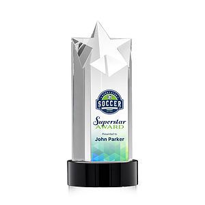Berkeley VividPrint™ Award on Stanrich Base - Black