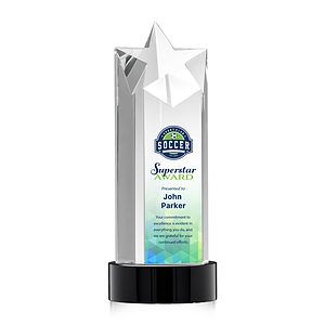 Berkeley VividPrint™ Award on Stanrich Base - Black