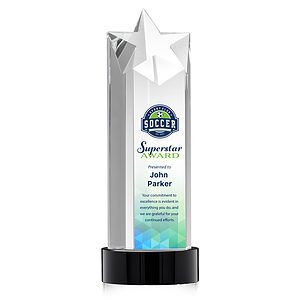 Berkeley VividPrint™ Award on Stanrich Base - Black