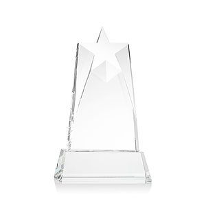 Millington Star VividPrint™ Award on Base - Clear