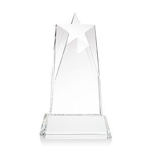 Millington Star VividPrint™ Award on Base - Clear