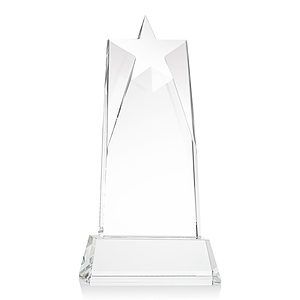 Millington Star VividPrint™ Award on Base - Clear