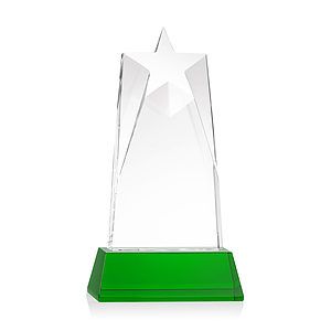 Millington Star VividPrint™ Award on Base - Green