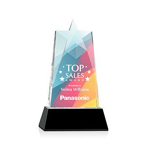 Millington Star VividPrint™ Award on Base - Black