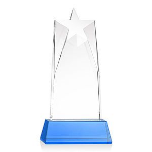 Millington Star VividPrint™ Award on Base - Sky Blue