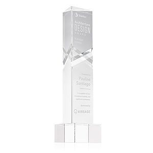 Oakham Award on Hancock Base - Clear