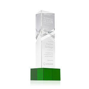 Oakham Award on Hancock Base - Green