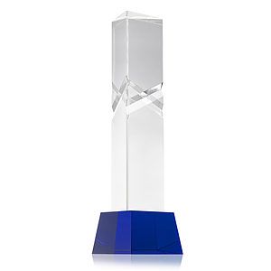 Oakham Award on Robson Base - Blue