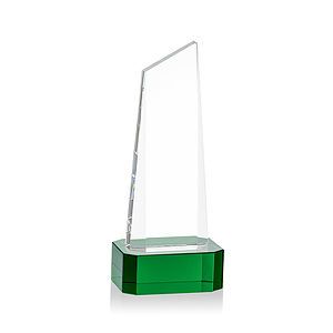 Belmont Tower Award on Padova Base - Green