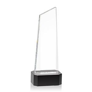 Belmont Tower Award on Padova Base - Black