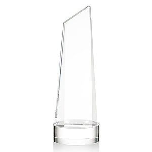 Belmont Tower Award on Stanrich Base - Clear