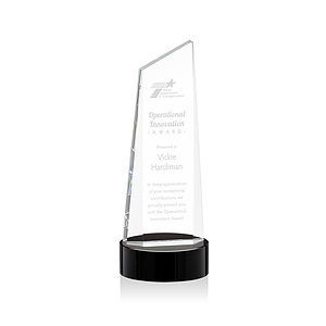 Belmont Tower Award on Stanrich Base - Black