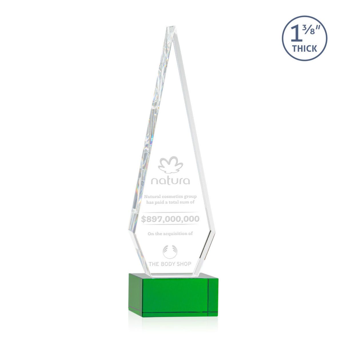 Springfield Award on Hancock Base - Green
