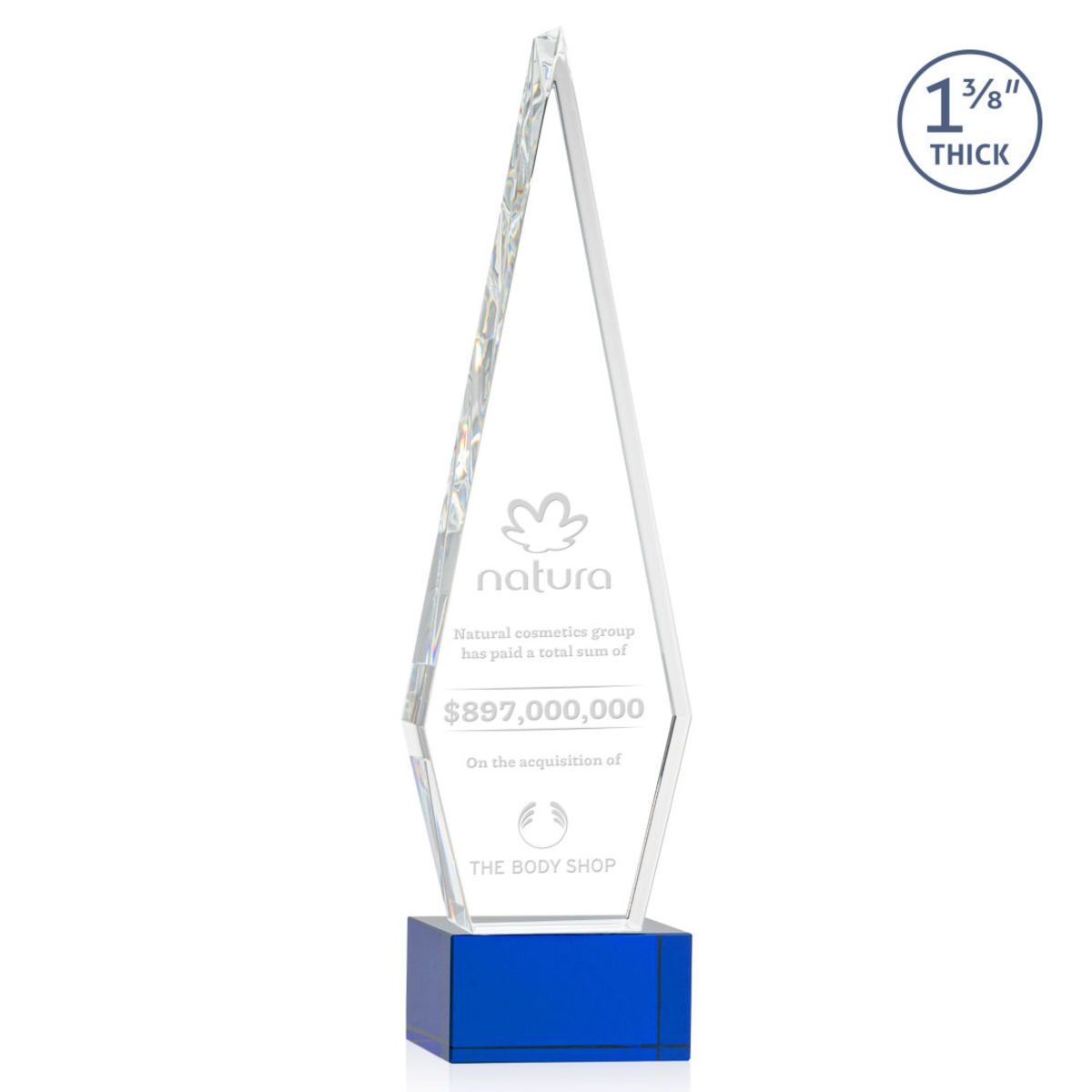 Springfield Award on Hancock Base - Blue
