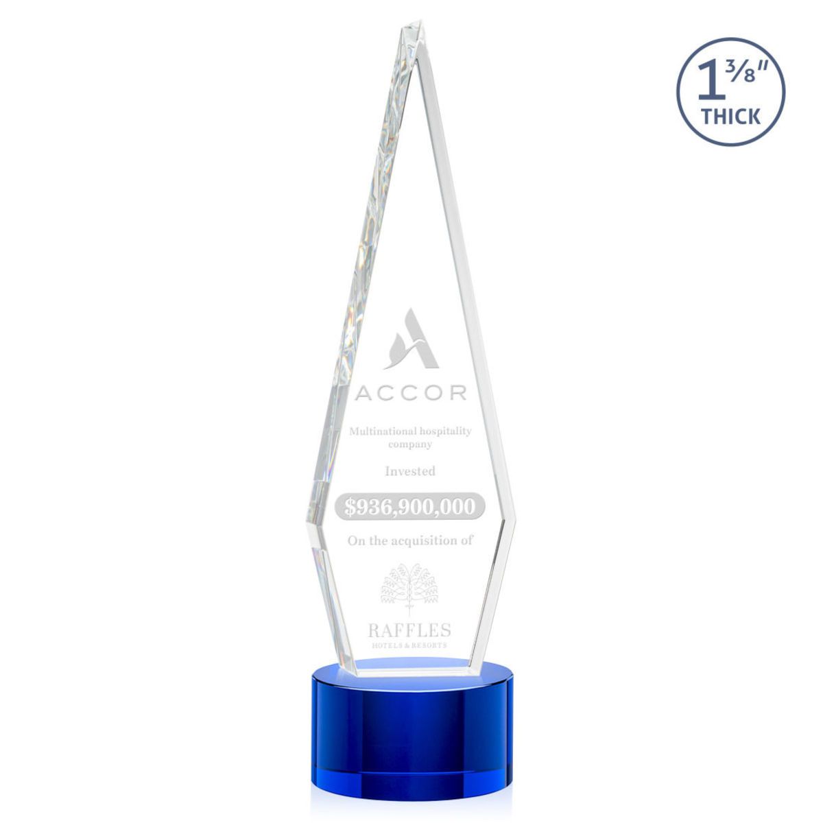 Springfield Award on Marvel Base - Blue
