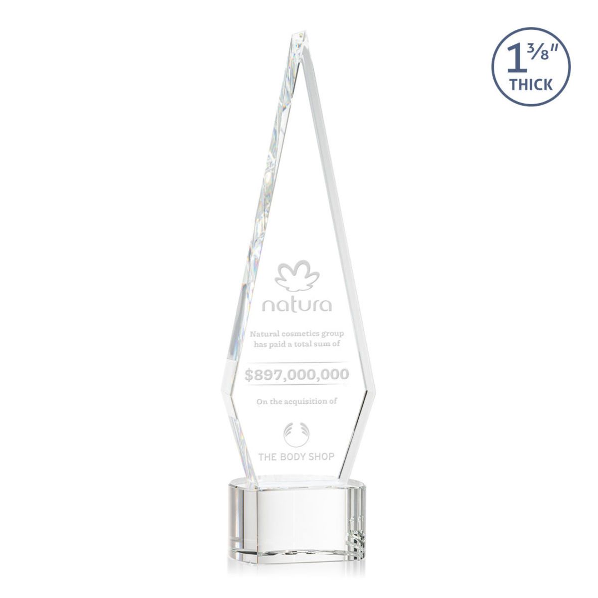 Springfield Award on Paragon Base - Clear