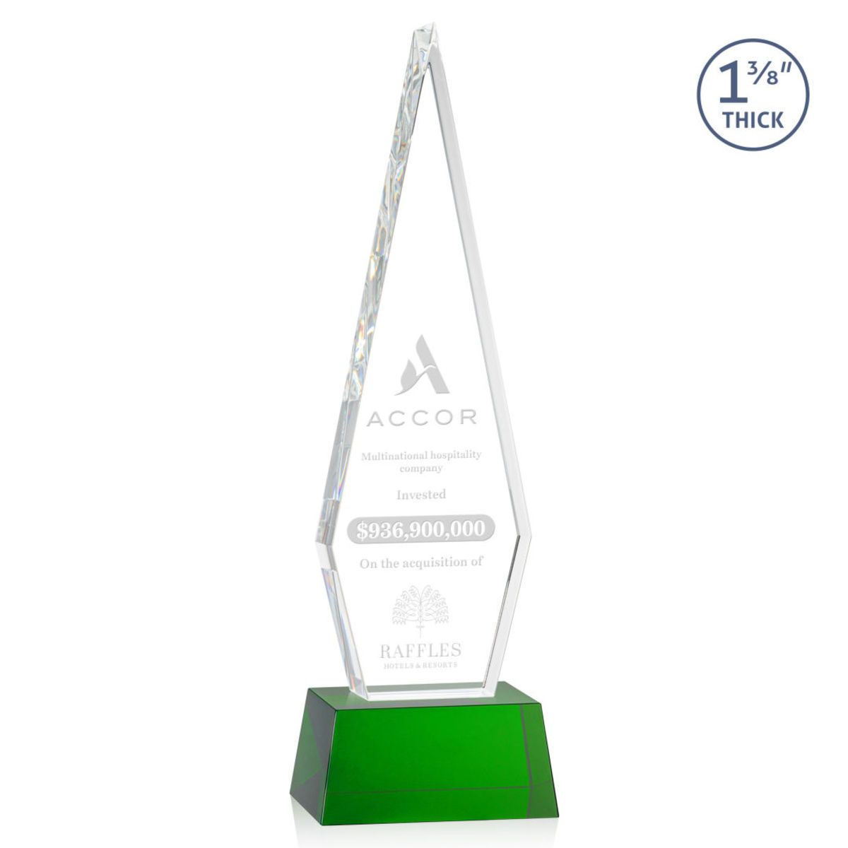 Springfield Award on Robson Base - Green