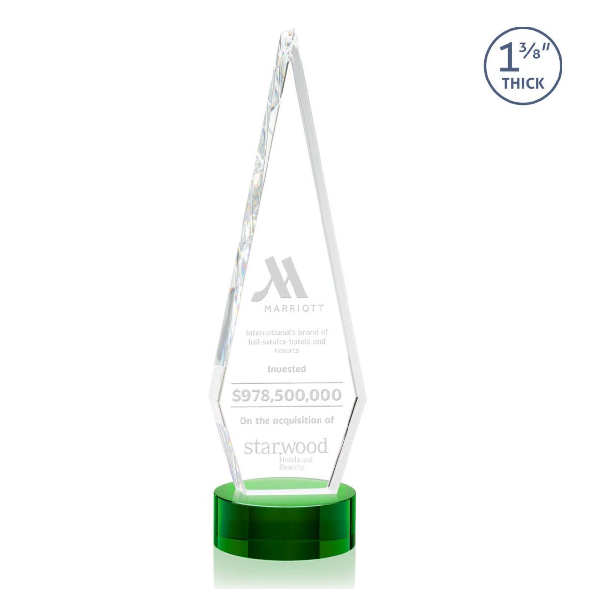 Springfield Award on Stanrich Base - Green