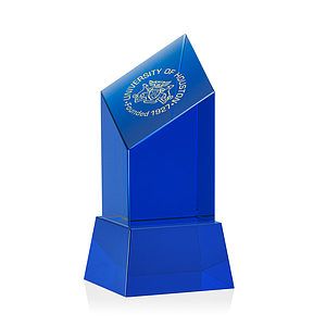 Barone Blue Award on Base - Blue