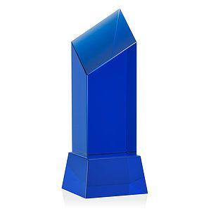 Barone Blue Award on Base - Blue
