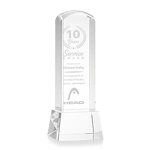 Silkwood Award on Base - Clear