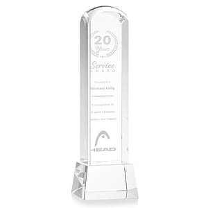 Silkwood Award on Base - Clear