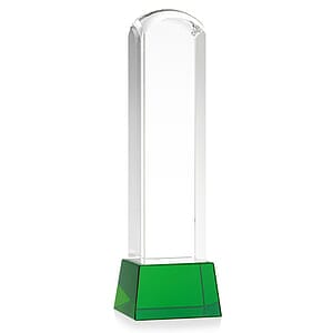 Silkwood Award on Base - Green